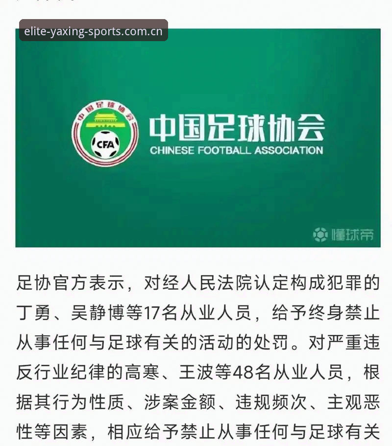 中国足协第三批禁足名单深度评测：17人终身禁赛背后的足球生态反思